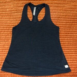 Vuori - The Rise The Shine Racerback Tank - Navy - Small